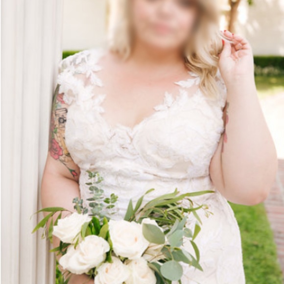 Tadashi shoji cecilia wedding dress - Picture 5 of 5